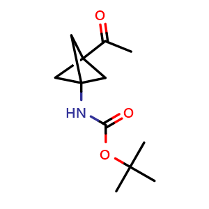 Tert-butyl N-(3-acetyl-1-bicyclo[1.1.1]pentanyl)carbamate