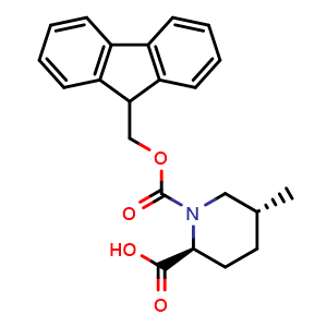 (2S,5R)-1-(9H-fluoren-9-ylmethoxycarbonyl)-5-methyl-piperidine-2-carboxylic acid