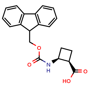 (1R,2S)-2-(9H-fluoren-9-ylmethoxycarbonylamino)cyclobutanecarboxylic acid