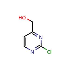 Chemical structure of (2-Chloropyrimidin-4-yl)methanol , CAS 34953-87-2, AChemBlock U103734