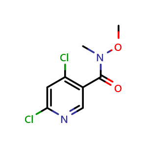 4,6-Dichloro-N-methoxy-N-methyl-pyridine-3-carboxamide