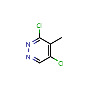 Chemical structure of 3,5-Dichloro-4-methyl-pyridazine , CAS 1351249-67-6, AChemBlock U103803