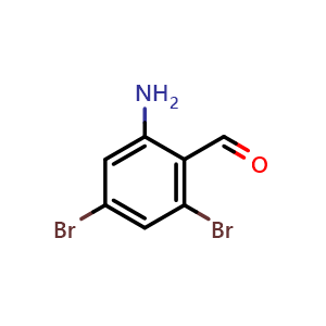 2-Amino-4,6-dibromobenzaldehyde