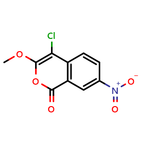 4-Chloro-3-methoxy-7-nitroisochromen-1-one