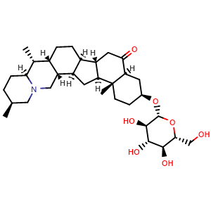 Chemical structure of Yibeinoside A , CAS 98985-24-1, AChemBlock U103961