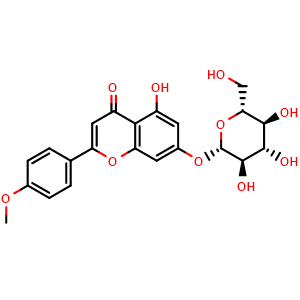 Chemical structure of Moldavoside , CAS 4291-60-5, AChemBlock U103975