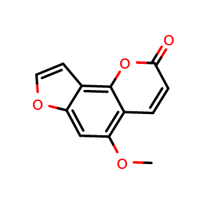 Chemical structure of Isobergapten , CAS 482-48-4, AChemBlock U103986