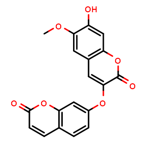 Chemical structure of Dephnoretin , CAS 2034-69-7, AChemBlock U103997