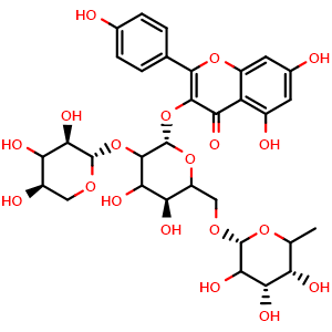 Chemical structure of Camelliaside B , CAS 131573-90-5, AChemBlock U103998