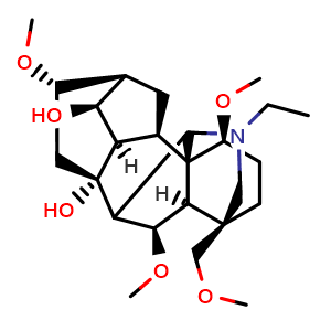 Chemical structure of Chasmanine , CAS 5066-78-4, AChemBlock U104003