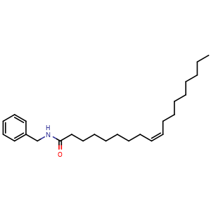 Chemical structure of N-Benzyloleamide , CAS 101762-87-2, AChemBlock U104018