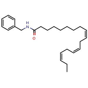 N-benzyl-9Z,12Z,15Z-octadecatrienamide