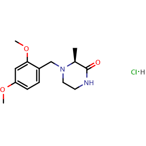 (S)-4-(2,4-dimethoxybenzyl)-3-methylpiperazin-2-one hydrochloride