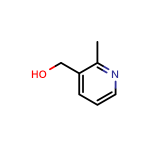 Chemical structure of 2-Methyl-3-pyridinemethanol , CAS 56826-61-0, AChemBlock U104051