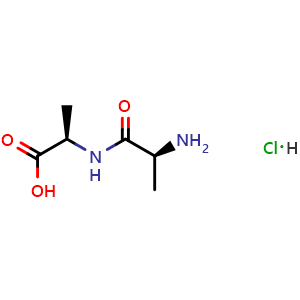 (2R)-2-[[(2S)-2-aminopropanoyl]amino]propanoic acid; hydrochloride