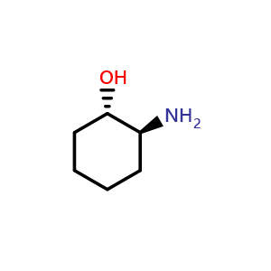 Chemical structure of (S,S)-2-Aminocyclohexanol , CAS 74111-21-0, AChemBlock U104132