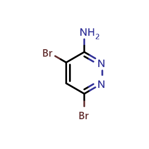 4,6-Dibromopyridazin-3-amine