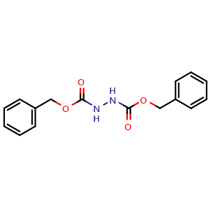 Chemical structure of Dibenzyl hydrazodicarboxylate , CAS 5394-50-3, AChemBlock U104281