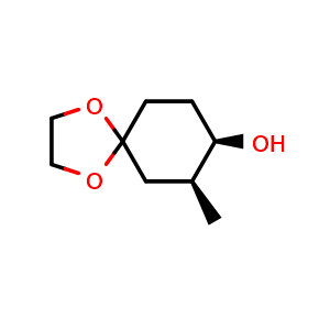 Cis-7-methyl-1,4-dioxaspiro[4.5]decan-8-ol