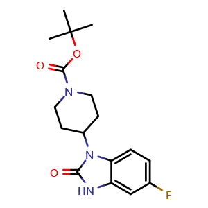 tert-Butyl 4-(6-fluoro-1,2-dihydro-2-oxobenzo[d]imidazol-3-yl)piperidine-1-carboxylate