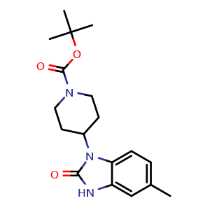 tert-Butyl 4-(1,2-dihydro-6-methyl-2-oxobenzo[d]imidazol-3-yl)piperidine-1-carboxylate
