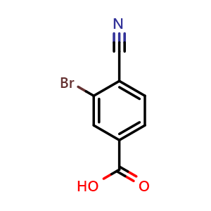 3-Bromo-4-cyanobenzoic acid