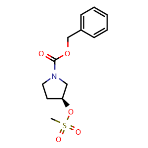 (S)-1-((Benzyloxy)carbonyl)pyrrolidin-3-yl methanesulfonate