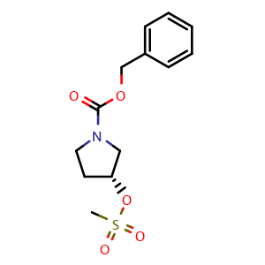 (R)-1-((Benzyloxy)carbonyl)pyrrolidin-3-yl methanesulfonate