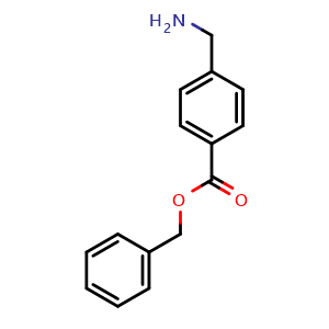 Chemical structure of Benzyl 4-(aminomethyl)benzoate , CAS 14209-66-6, AChemBlock U104475