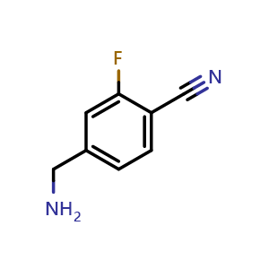 4-(Aminomethyl)-2-fluorobenzonitrile