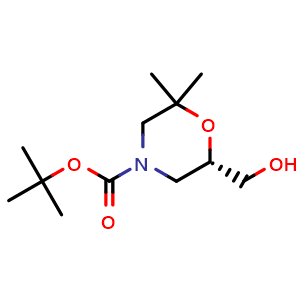 (S)-tert-Butyl 6-(hydroxymethyl)-2,2-dimethylmorpholine-4-carboxylate