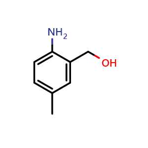Chemical structure of 2-Amino-5-methylbenzyl Alcohol , CAS 34897-84-2, AChemBlock U104565