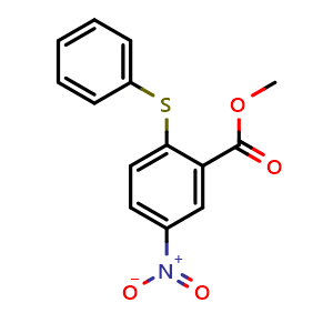 Methyl 5-nitro-2-(phenylthio) benzoate
