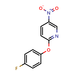 2-(4-Fluorophenoxy)-5-nitropyridine