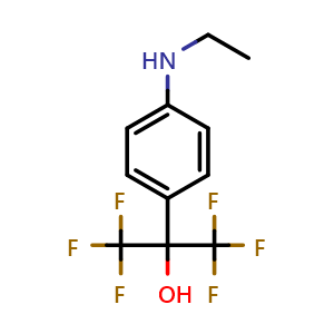2-(4-(Ethylamino)phenyl)-1,1,1,3,3,3-hexafluoropropan-2-ol