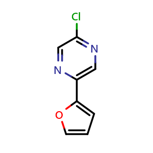 2-Chloro-5-(furan-2-yl)pyrazine