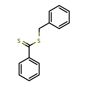 Chemical structure of Benzyl benzodithioate , CAS 27249-90-7, AChemBlock U104850