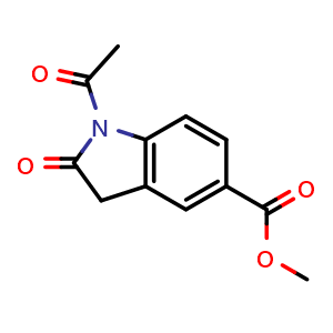 Methyl 1-acetyl-oxindole-5-carboxylate