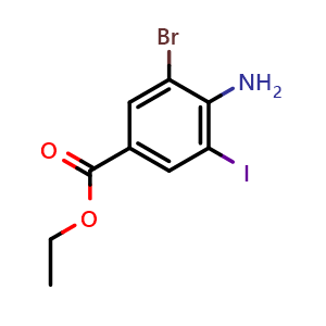 Ethyl 4-amino-3-bromo-5-iodobenzoate