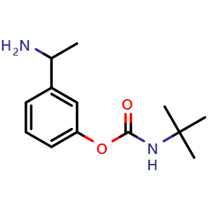 tert-Butyl 3-(1-aminoethyl)phenyl carbamate