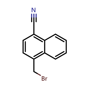 4-(Bromomethyl)naphthalene-1-carbonitrile