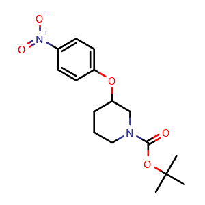 1N-Boc 3-(4'-Nitrophenoxy) piperidine