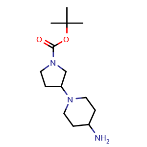 1-N-Boc 3-(4-aminopiperidin-1-yl) pyrrolidine