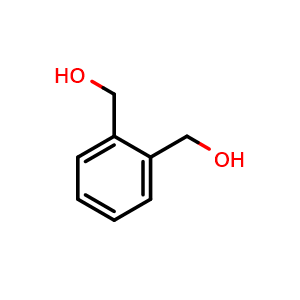 Chemical structure of 1,2-Phenylenedimethanol , CAS 612-14-6, AChemBlock U105021