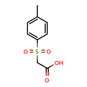 Chemical structure of 2-Tosylacetic acid , CAS 3937-96-0, AChemBlock U105070