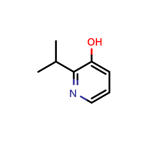 Chemical structure of 2-Isopropylpyridin-3-ol , CAS 188669-89-8, AChemBlock U105074