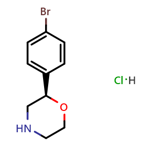 (2R)-2-(4-bromophenyl)morpholine; hydrochloride
