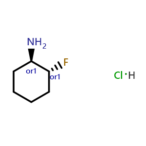 Trans-2-fluorocyclohexanamine; hydrochloride