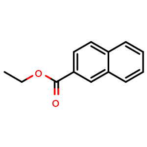 Chemical structure of Ethyl 2-naphthoate , CAS 3007-91-8, AChemBlock U105161