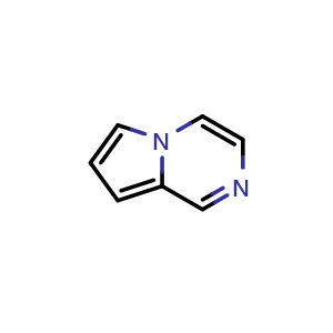 Chemical structure of Pyrrolo[1,2-a]pyrazine , CAS 274-45-3, AChemBlock U105189